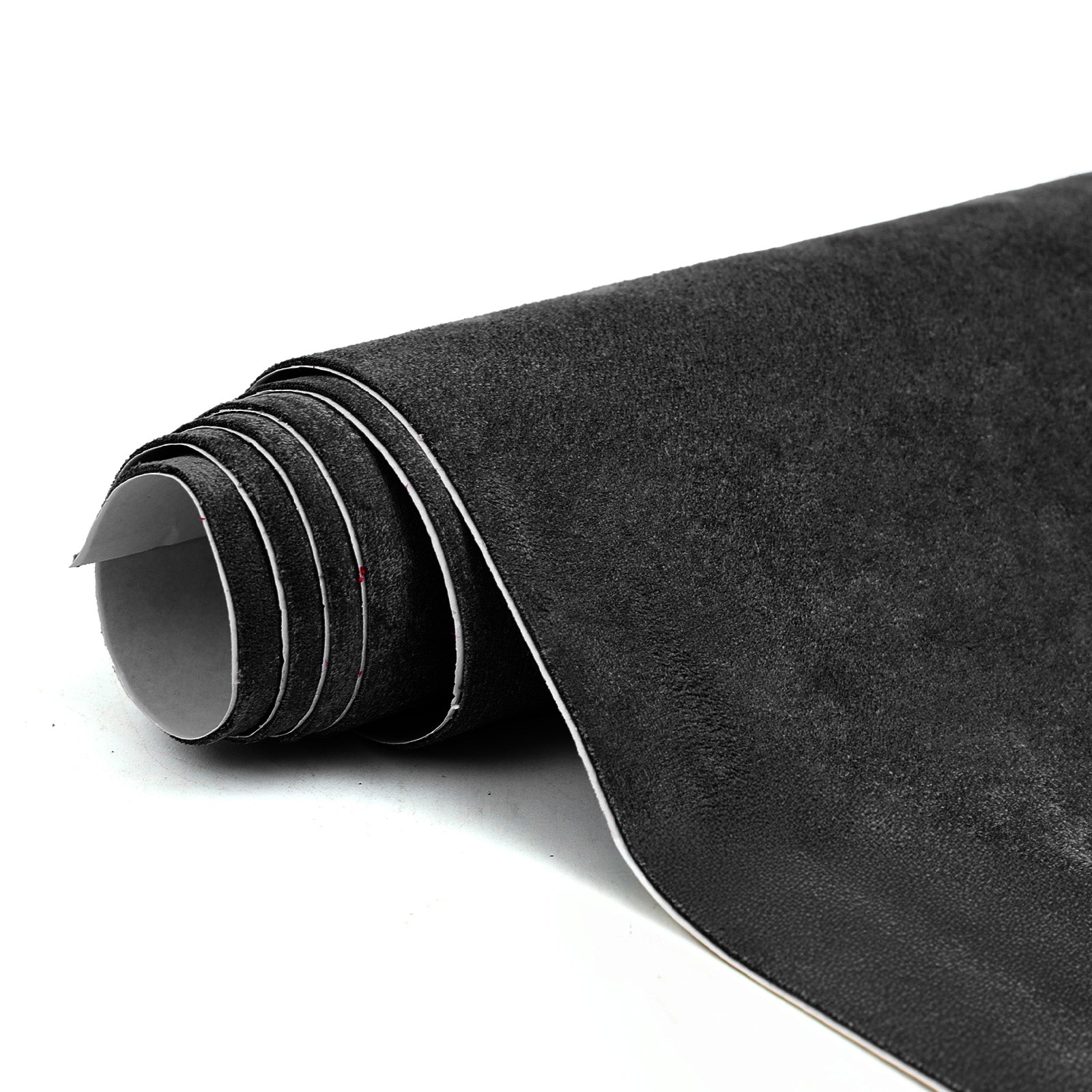 RadiantDecor Black Suede-Style Automotive Interior Wrap