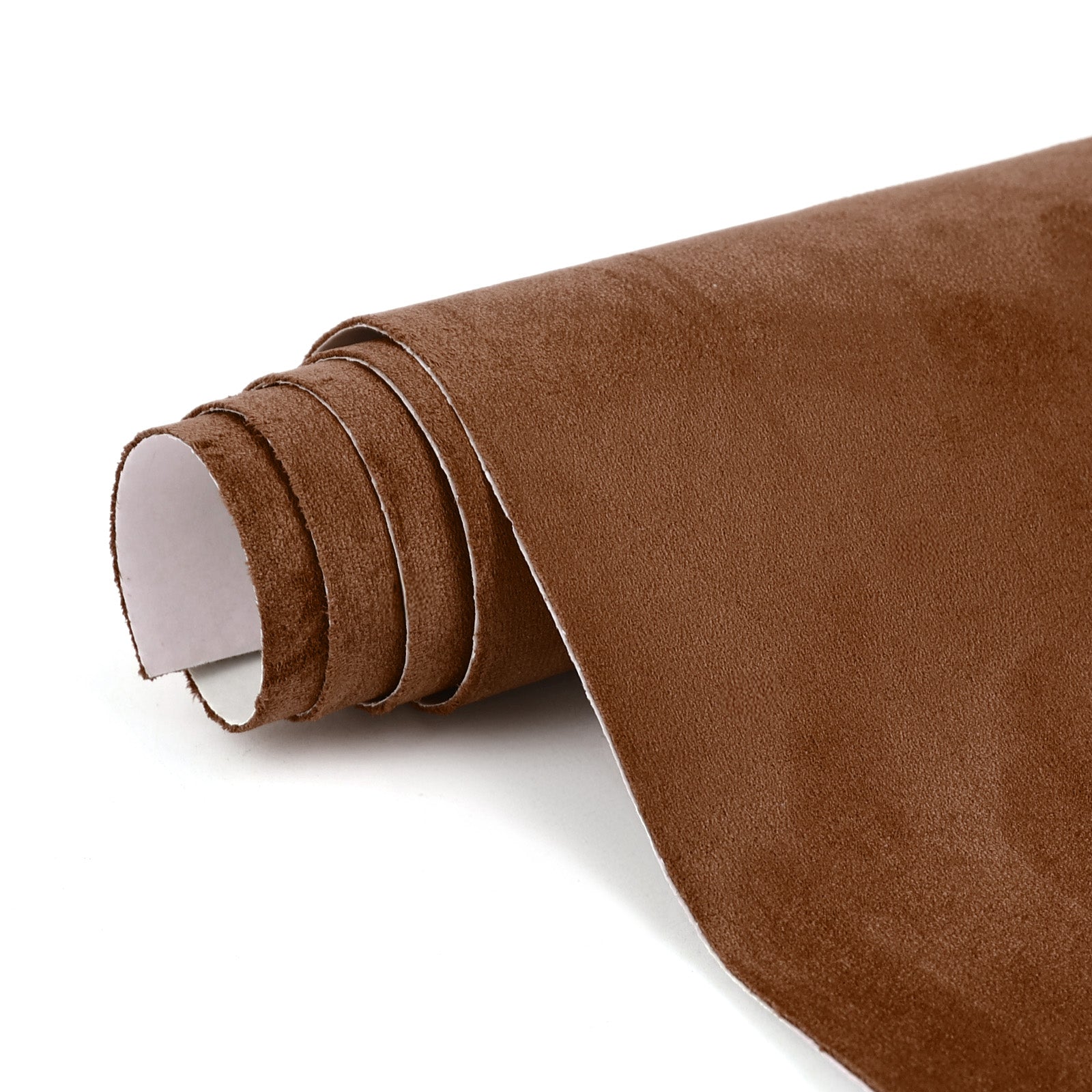 RadiantDecor Brown Suede-Style Automotive Interior Wrap